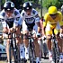 Andy Schleck w�hrend der vierten Etappe der Tour de France 2009